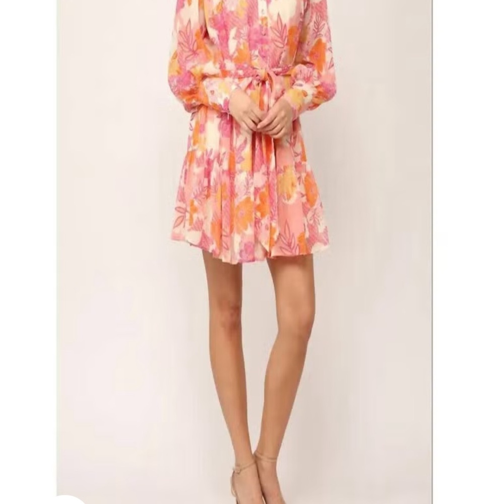 Floral Pink Dress